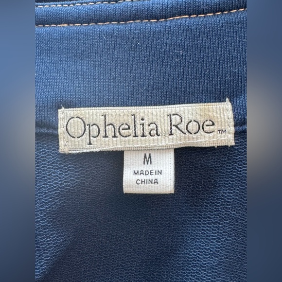 Ophelia Roe Adorable jacket with peplum style size medium - Picture 6 of 6